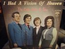 THE COOKE DUET & SONS I Had A Vision Of Heaven LP Jewel Gospel Christian VG+/VG