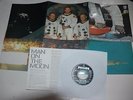 MAN ON THE MOON, THE STORY OF THE APOLLO 11 LANDING, 1969 PHILIPS 88457 DE, EX