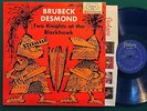 DAVE BRUBECK & PAUL DESMOND Two Kinghts LP BLUE Wax FANTASY Stereo VG++/NM