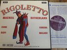 SET 224-6 Verdi Rigoletto / Macneil / Sutherland etc. W/B 3 LP box