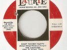 THE CHIFFONS Keep The Boy Happy LAURIE WIGAN CASINO  NORTHERN SOUL 45