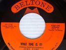 JIVE FIVE doowop rock r&b orig.BELTONE 45 BEGGIN YOU PLEASE  WHAT TIME IS IT DMP
