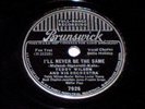 I'll Never Be The Same Billie Holiday Teddy Wilson Brunswick 7926 1937 Shiny V++