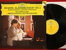 ZIMERMAN & BERNSTEIN: BRAHMS Piano Concerto No 2; LP DG digital, NM