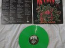 Autopsy - Mental Funeral, 1991 original UK pressing VILE 25, rare green vinyl