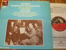 EX 29 0950 3 Schubert String Quartets / Busch Quartet 3 LP box