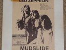 Led Zeppelin Mudslide blue multi-colored live LP VERY RARE