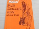 V/A MELODY MAKER POLL CONCERT PROGRAMME 1972 LONDON OVAL GENESIS ELP FOCUS FUDD