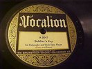 Sid Harkreader & Uncle Dave Macon -EX Shellac-Soldiers Joy (1924) -Vocalion 5047