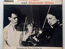 UK COLUMBIA MONO 33CX 1887 LP KOGAN GILELS SONATAS FOR TWO VIOLINS