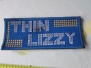 Original THIN Lizzy 1980's Sew on Badge / Patch No 3