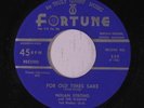 NOLAN STRONG & DIABLOS: For Old Times Sake 45 rare Vocal Groups