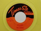 45 RPM Cupids TIMES SQUARE Let's Rock / Pretty baby DOO WOP yellow vinyl M-