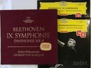 KARAJAN BEETHOVEN SYMPHONY NO.9 DGG ED.1 RED STEREO TULIP 2LP SLPM 138807/808 EX