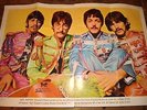 ORIGINAL BEATLES FAN CLUB SGT PEPPER POSTER