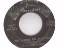 EJ & THE ECHOES northern soul 45 Put A Smile On Your Face / People HEAR