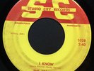 Garage: STOMPERS I Know 45 on STUDIO CITY mp3 LISTEN