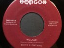 Hard Rock/Psych: WHITE LIGHTNING William 45 on HEXAGON mp3 LISTEN  garage