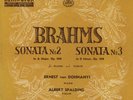 Albert Spalding Brahms Violin Sonatas #2 #3 Dohnányi EX+ Remington R-199-49