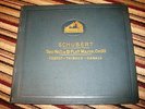 Cortot, Thibaud, Casals. Schubert (Trio op. 99). HMV DB 947-50 (4) orig. album