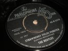 BEATLES - Strawberry Fields Forever/Penny Lane - INDIA 45-R 5570