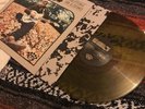 Dan Auerbach Signed Yellow Black Swirl Vinyl LP Waiting On A Song Black Keys