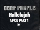 DEEP PURPLE * Hallelujah * Rock Single German PS TOP