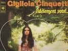 GIGLIOLA CINQUETTI in FRANCESE disco LP 33  Fidelement votre STAMPA FRANCESE