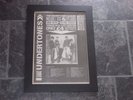 The Undertones-1979 UK Tour-original poster sized advert framed