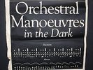 OMD Orchestral Manoeuvres in The Dark  Liege Belguim 84x59cm Original Gig Poster