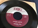 PRESTON LOVE / SAILOR BOY Country Boogie / Country Home   RARE R&B DIG 45-116