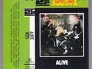 KISS - ALIVE- RARE MC CASABLANCA WEST GERMANY 1974/1975 TAPE CASSETTE 2 LP
