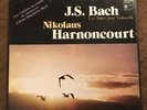 NIKOLAUS HARNONCOURT J S Bach CELLO SUITES Harmonia Mundi FRANCE VIOLONCELLE 381