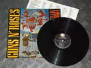 Guns 'n Roses 'Appetite For Destruction' 1st Press W.German '87 Original LP Rare