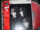 WITH THE BEATLES RED VINYL WAX MONO JAPAN IMPORT OBI INSERT ODEON EAS-70131 LP