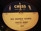 R&R CHUCK BERRY No Money Down/Downbound Train CHESS 1615 78RPM VG++
