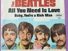 BEATLES All You Need Is Love NM 45 & PICTURE SLEEVE East Coast Press