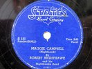ROBERT NIGHTHAWK-MAGGIE CAMPBELL /THE MOON IS RISING ON STATES RARE BLUES 78RPM
