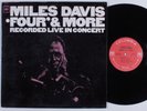 MILES DAVIS Four & More COLUMBIA LP VG+/VG++ mono 2-eye