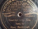Pre-Dog Victor Monarch 78 RPM Harry Macdonough - Goodbye Dolly Gray 3083 V