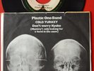JOHN LENNON PLASTIC ONO BAND COLD TURKEY 1969 RARE EXYU 7“ PS BEATLES