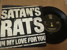 Satan's Rats - In My Love For You 1977 UK 45 DJM PUNK/KBD