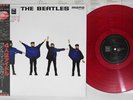 BEATLES HELP EMI/ODEON EAS-70134 Japan OBI Clear Red Mono Vinyl LP