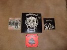 Motorhead -White Vinyl Fever   rare CWK 3008 CHISWICK 1977 +3 7 INCH SINGLES