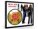 Mott The Hoople All The Young Dudes Framed Gold Disc Display Vinyl (C1)