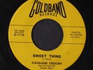 CLEVELAND CROCHET: Hound Dog Baby / Sweet Thing 45 Blues & R&B