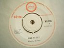 UK ISLAND 036-SHENLEY DUFFUS-GIVE TO GET/WHAT YOU`RE GONNA DO-NR EX