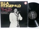 ELLA FITZGERALD Sings The Harold Arlen Songbook NEAR MINT 2LPs VERVE