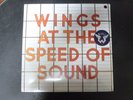 PAUL McCARTNEY WINGS AT THE SPEED OF SOUND ORIGINAL LP SEALED '76 w/HYPE STICKER