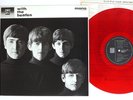 BEATLES WITH THE EMI/ODEON EAS-70131 Japan Clear Red Vinyl LP